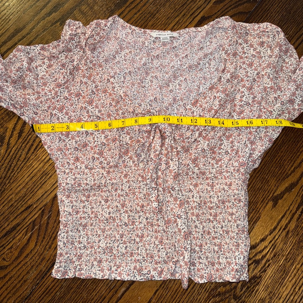 American Eagle Floral Top - Picture 3 of 6